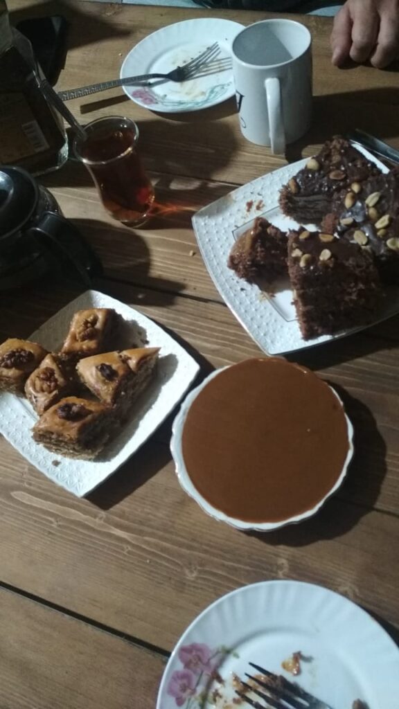 Дагестанские сладости собственного приготовления для отдыхающих в отеле Чалда